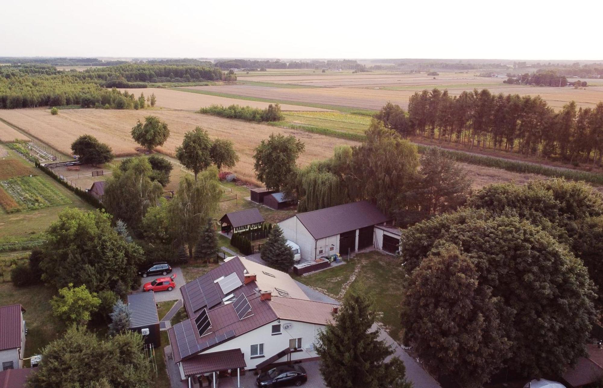 Agroturystyka Kraina Jezior Ludwin Extérieur photo
